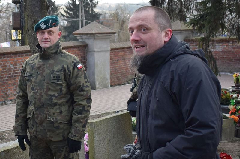 Apel pamięci Alfonsa Jarockiego - żołnierza wyklętego, który spoczywa na chełmińskim cmentarzu