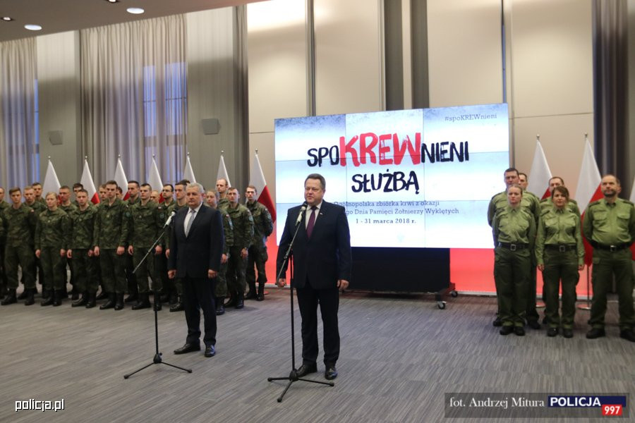 ?SpoKREWnieni służbą?- Wspólna akcja MSWiA i MON w hołdzie żołnierzom wyklętym