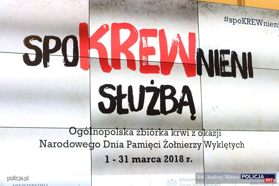 ?SpoKREWnieni służbą?- Wspólna akcja MSWiA i MON w hołdzie żołnierzom wyklętym