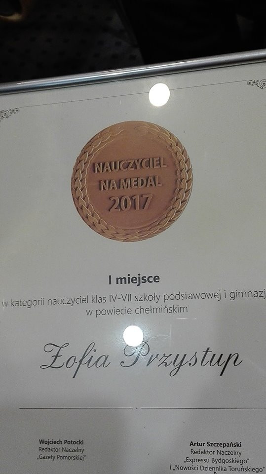 Zofia Przystup i Andrzej Andrzejewski wyróżnieni w plebiscytach: 