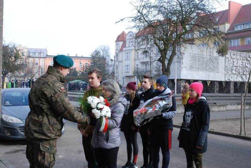 Reprezentanci ZSO nr 1 i ZS nr 2 w Biegu Pamięci Żołnierzy Wyklętych