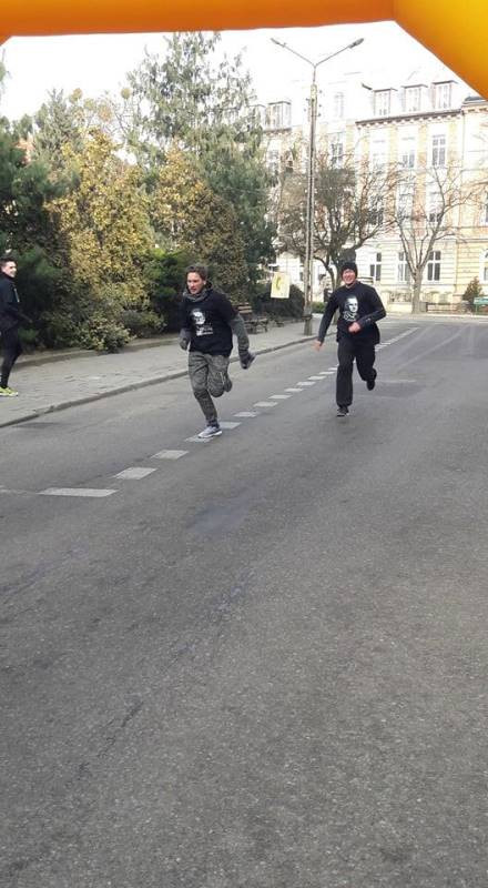 Reprezentanci ZSO nr 1 i ZS nr 2 w Biegu Pamięci Żołnierzy Wyklętych