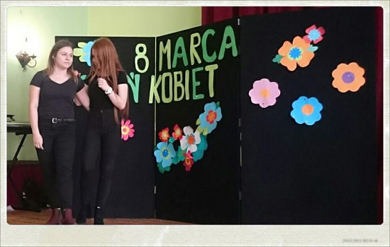 Relacja z przyjemnego świętowania 8 marca we wszystkich szkołach...czyli Panowie się bardzo starali, by uprzyjemnić Dzień Kobiet Paniom