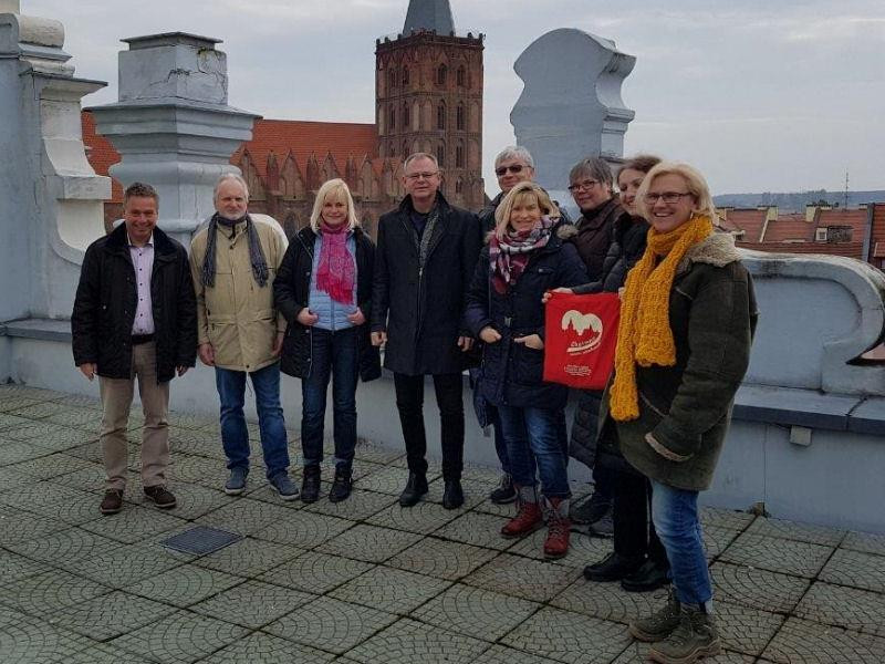Spotkanie koordynatorów wymian międzynarodowych z udziałem przedstawicieli miast partnerskich Hann. Münden i Letovice