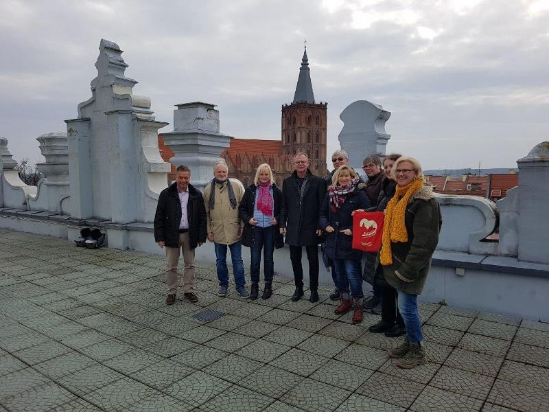 Spotkanie koordynatorów wymian międzynarodowych z udziałem przedstawicieli miast partnerskich Hann. Münden i Letovice