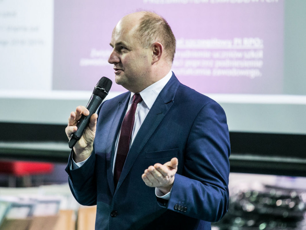 Wręczenie stypendiów przez Marszałka Piotra Całbeckiego: ?Prymusi Zawodu Kujaw i Pomorza?