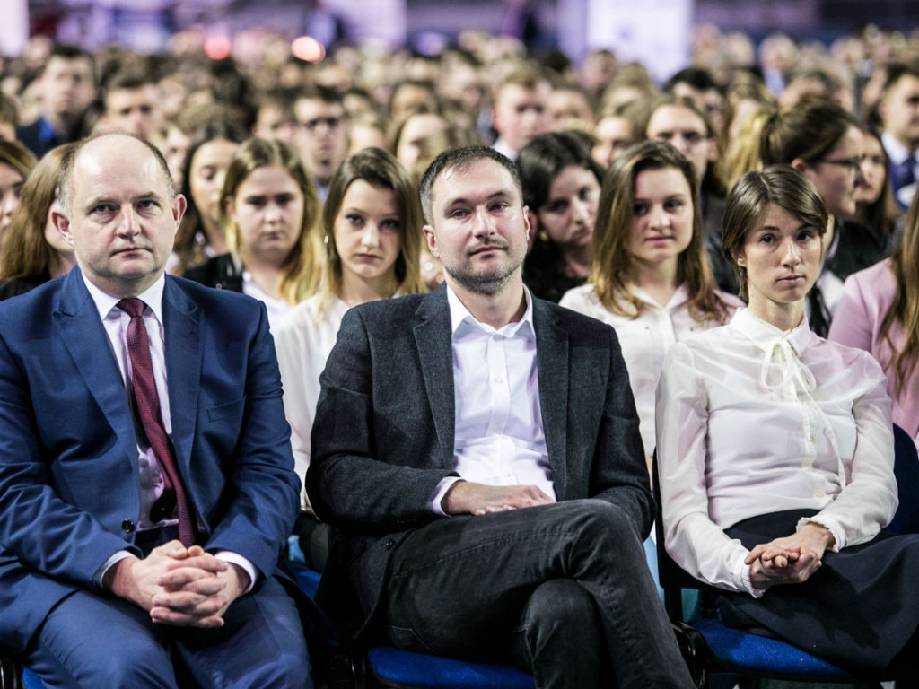 Wręczenie stypendiów przez Marszałka Piotra Całbeckiego: ?Prymusi Zawodu Kujaw i Pomorza?