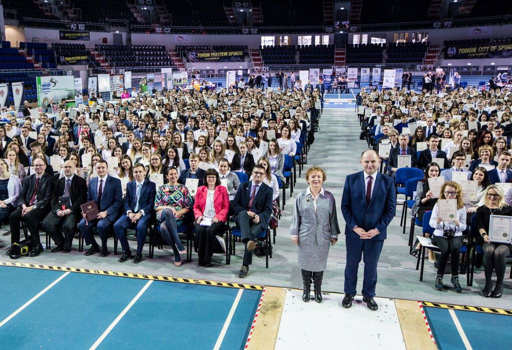 Wręczenie stypendiów przez Marszałka Piotra Całbeckiego: ?Prymusi Zawodu Kujaw i Pomorza?