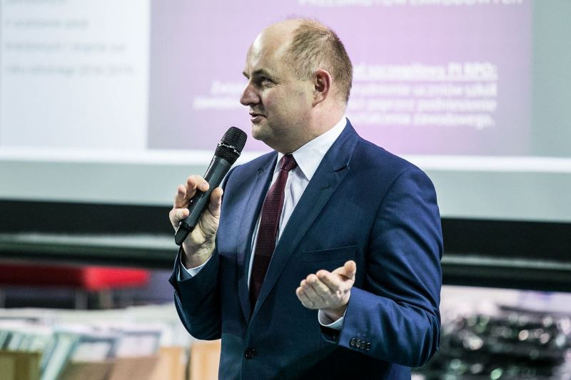 Wręczenie stypendiów przez Marszałka Piotra Całbeckiego: ?Prymusi Zawodu Kujaw i Pomorza?