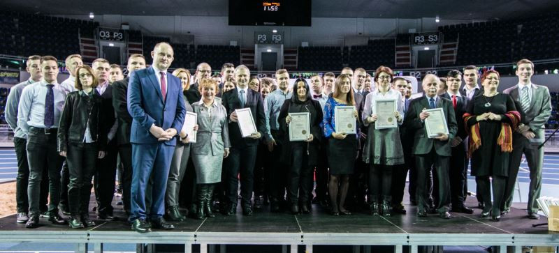 Wręczenie stypendiów przez Marszałka Piotra Całbeckiego: ?Prymusi Zawodu Kujaw i Pomorza?