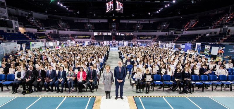 Wręczenie stypendiów przez Marszałka Piotra Całbeckiego: ?Prymusi Zawodu Kujaw i Pomorza?