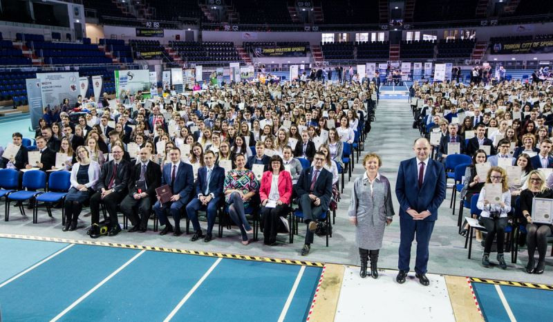 Wręczenie stypendiów przez Marszałka Piotra Całbeckiego: ?Prymusi Zawodu Kujaw i Pomorza?