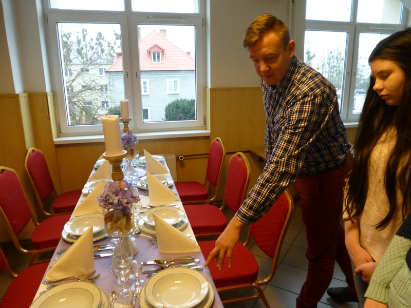 MCK OHP gościnnie w szkole w Grubnie w ramach  kształcenia zawodowego