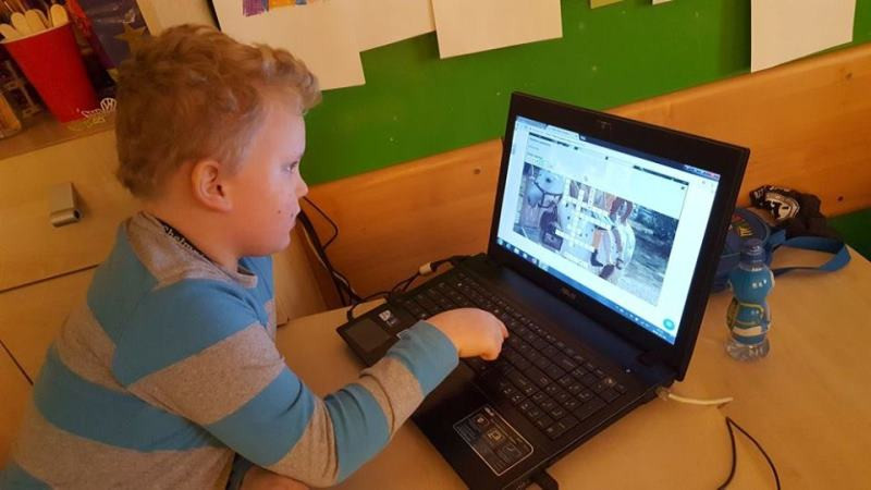 Wesoła lekcja biblioteczna pt. 