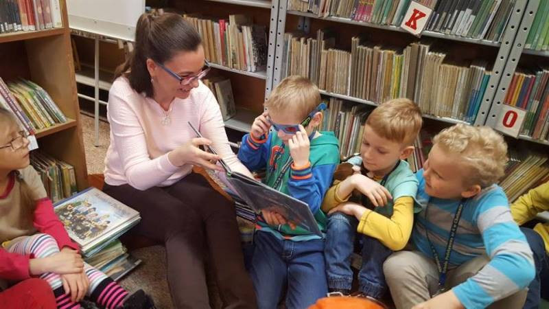 Wesoła lekcja biblioteczna pt. 