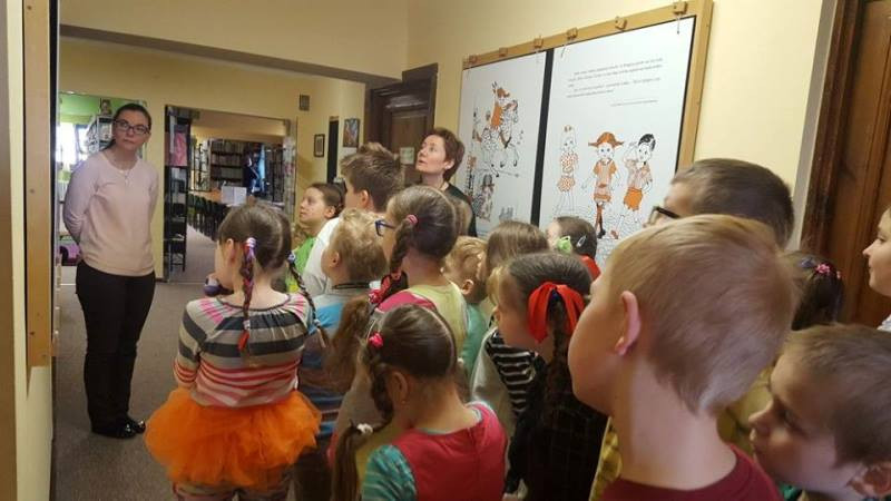 Wesoła lekcja biblioteczna pt. 