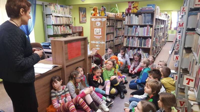 Wesoła lekcja biblioteczna pt. 