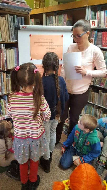 Wesoła lekcja biblioteczna pt. 