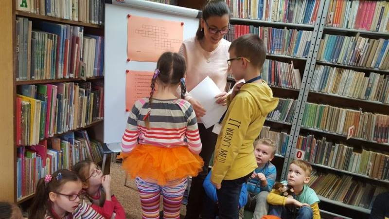 Wesoła lekcja biblioteczna pt. 