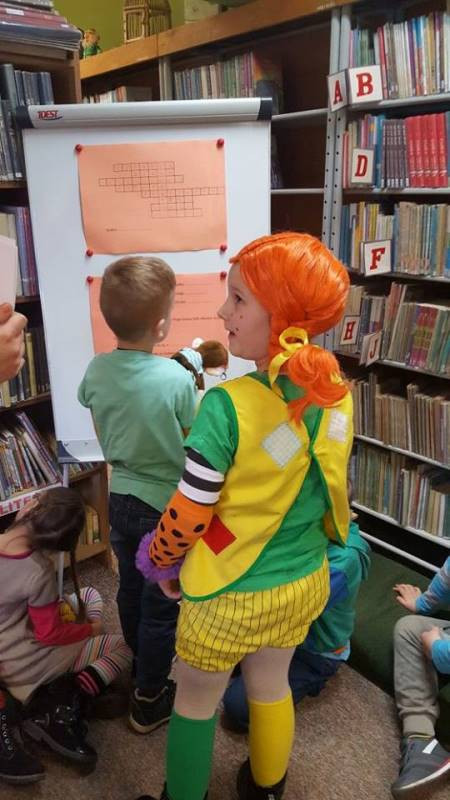 Wesoła lekcja biblioteczna pt. 