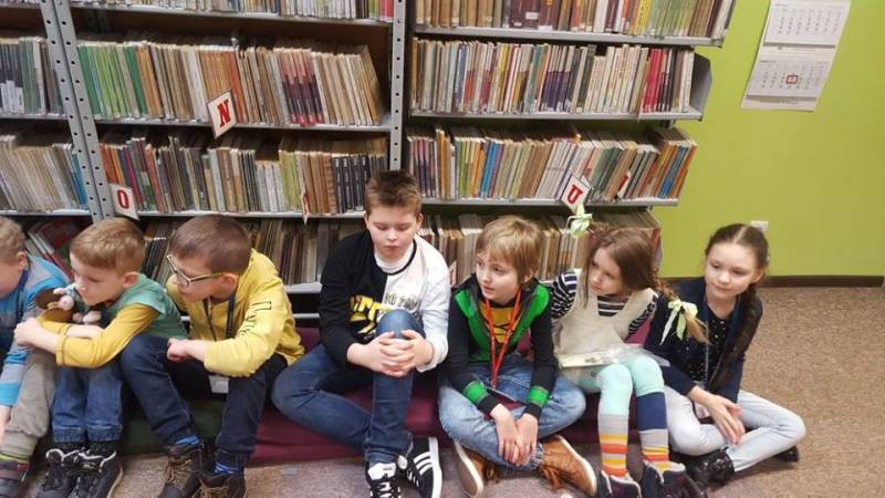 Wesoła lekcja biblioteczna pt. 