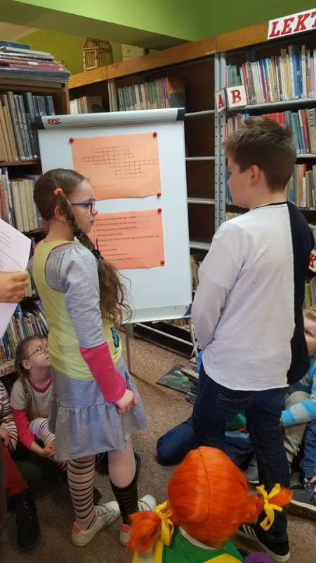 Wesoła lekcja biblioteczna pt. 