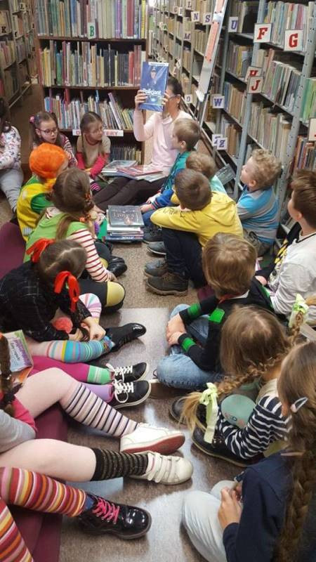 Wesoła lekcja biblioteczna pt. 