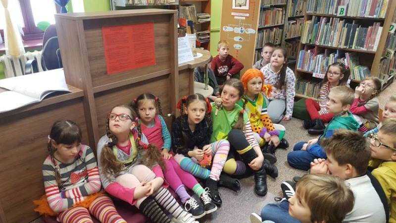 Wesoła lekcja biblioteczna pt. 