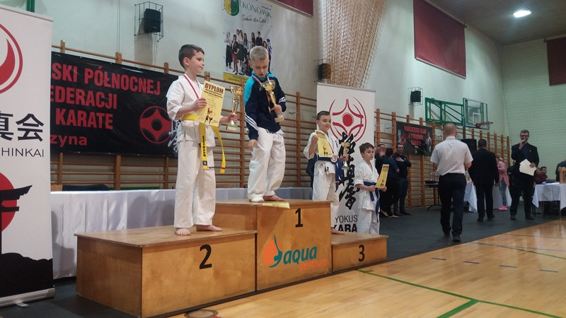 Wyniki Mistrzostw Polski Północnej Shinkyokushinkai Kościerzyna 17.03.2018 oraz Seminarium Kumite Wałcz 8-11.03.2018