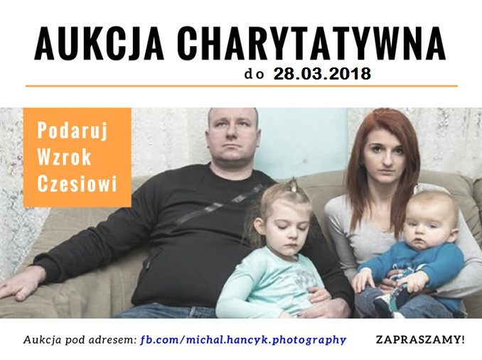 DO WYGRANIA pakiet dla dwojga: sesja zdjęciowa, romantyczna kolacja i zabiegi SPA - Licytacja dla Czesława