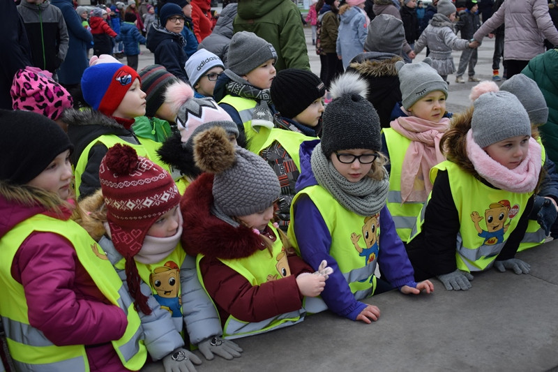 Dzisiaj w Chełmnie bum..bum... Zespół Downa zrobił szum !!! Happening w pierwszy dzień wiosny