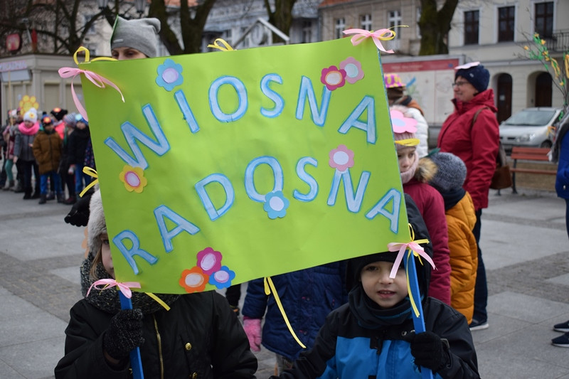 Dzisiaj w Chełmnie bum..bum... Zespół Downa zrobił szum !!! Happening w pierwszy dzień wiosny
