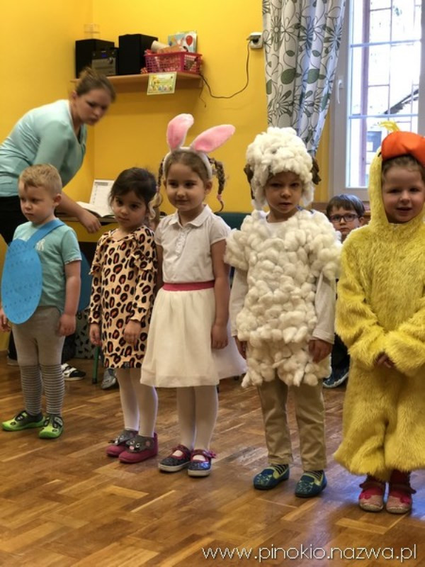 Wielkanoc tuż...tuż...czyli wesołe harce przedszkolaków z 
