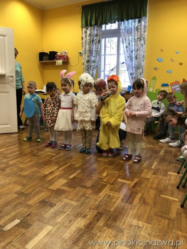 Wielkanoc tuż...tuż...czyli wesołe harce przedszkolaków z 