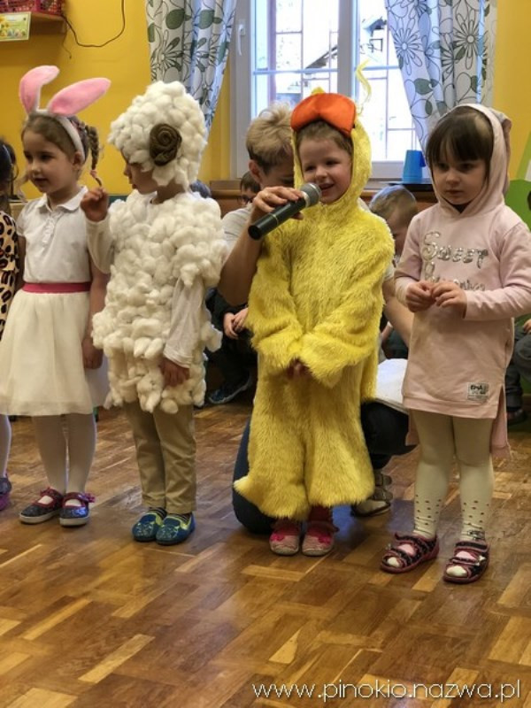 Wielkanoc tuż...tuż...czyli wesołe harce przedszkolaków z 