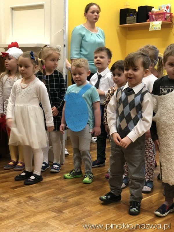 Wielkanoc tuż...tuż...czyli wesołe harce przedszkolaków z 