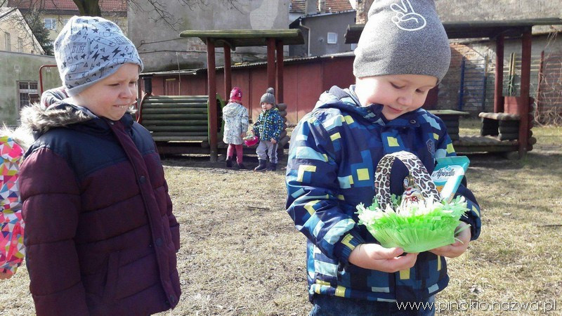 Wielkanoc tuż...tuż...czyli wesołe harce przedszkolaków z 