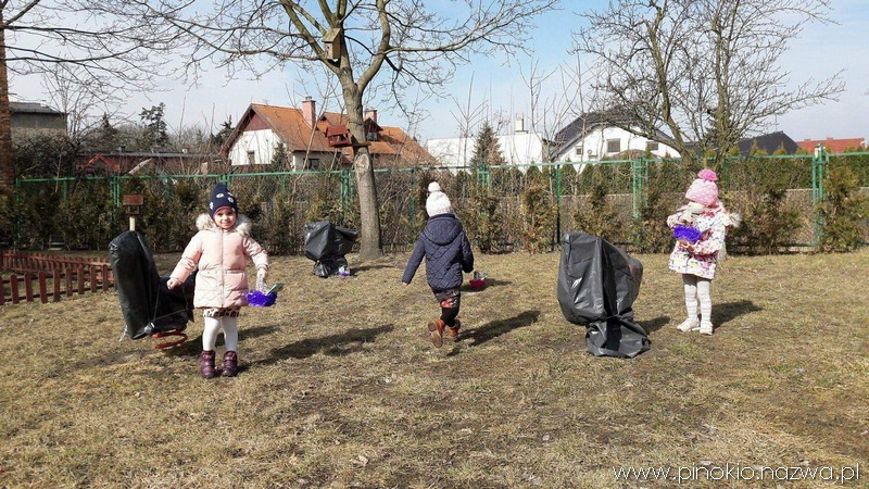 Wielkanoc tuż...tuż...czyli wesołe harce przedszkolaków z 