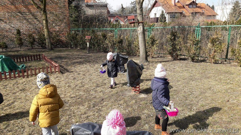 Wielkanoc tuż...tuż...czyli wesołe harce przedszkolaków z 
