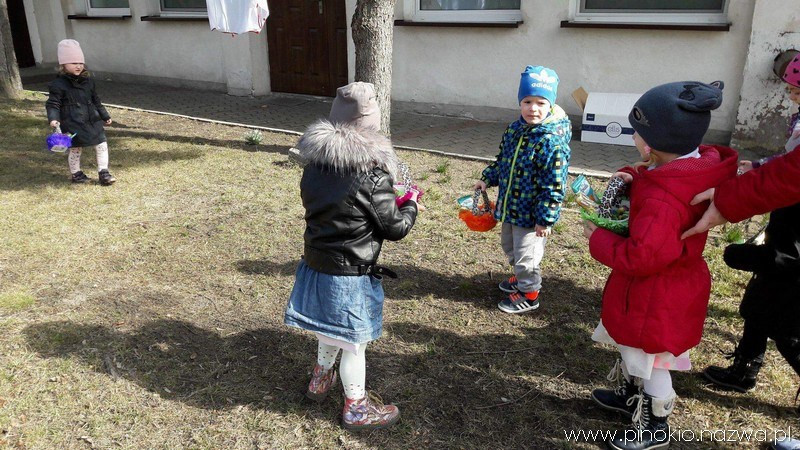 Wielkanoc tuż...tuż...czyli wesołe harce przedszkolaków z 