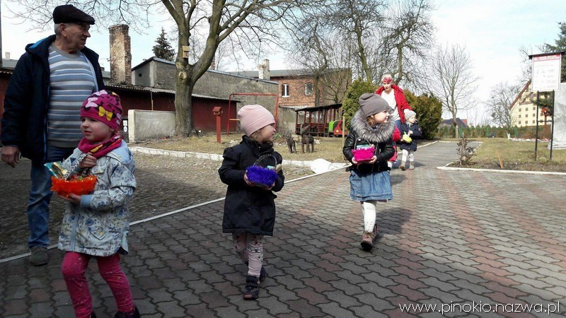 Wielkanoc tuż...tuż...czyli wesołe harce przedszkolaków z 