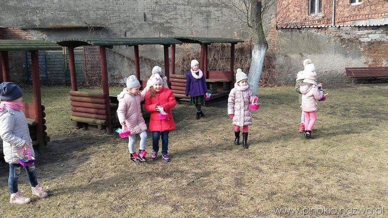 Wielkanoc tuż...tuż...czyli wesołe harce przedszkolaków z 