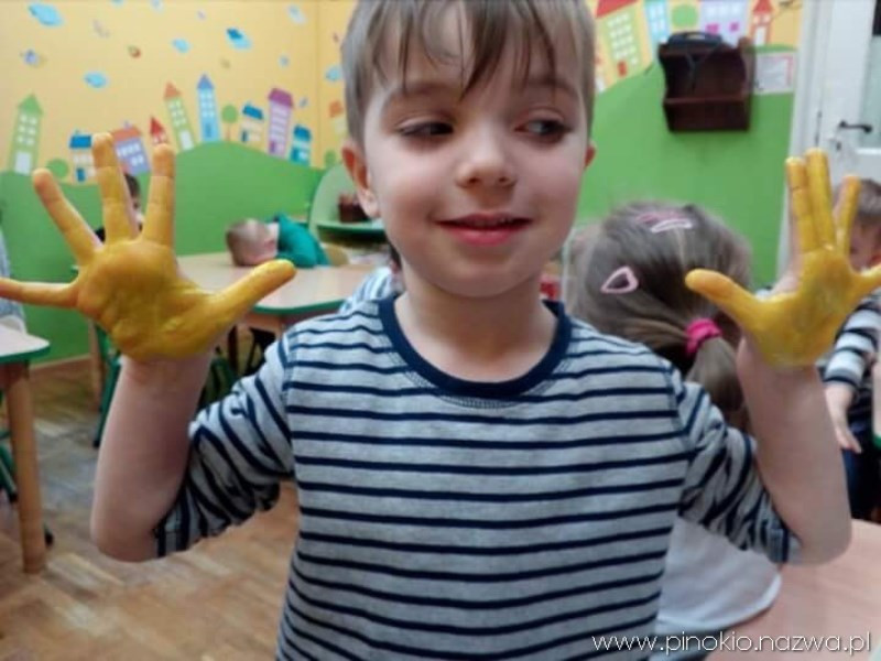Wielkanoc tuż...tuż...czyli wesołe harce przedszkolaków z 