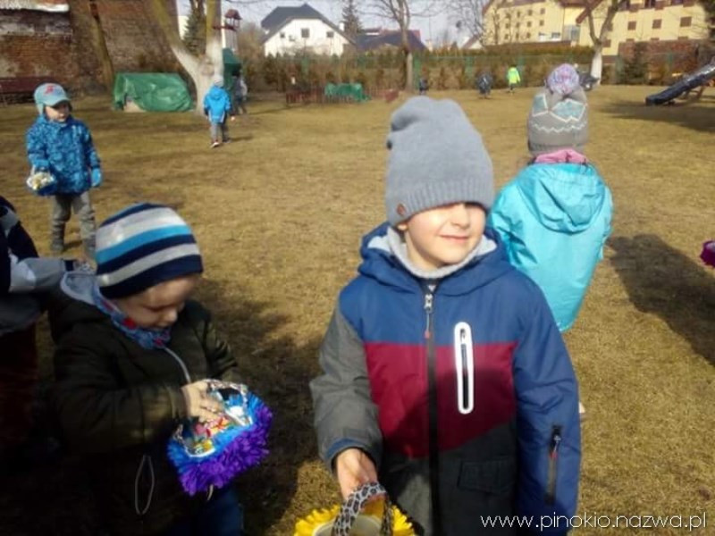 Wielkanoc tuż...tuż...czyli wesołe harce przedszkolaków z 