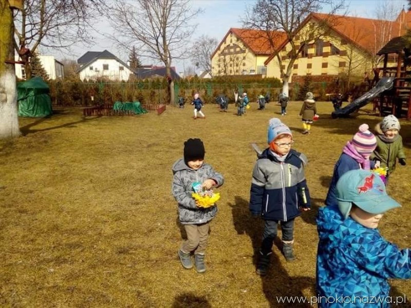 Wielkanoc tuż...tuż...czyli wesołe harce przedszkolaków z 