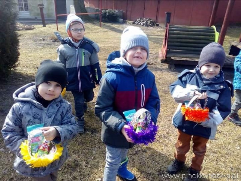 Wielkanoc tuż...tuż...czyli wesołe harce przedszkolaków z 