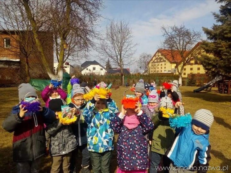 Wielkanoc tuż...tuż...czyli wesołe harce przedszkolaków z 
