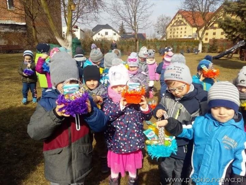 Wielkanoc tuż...tuż...czyli wesołe harce przedszkolaków z 