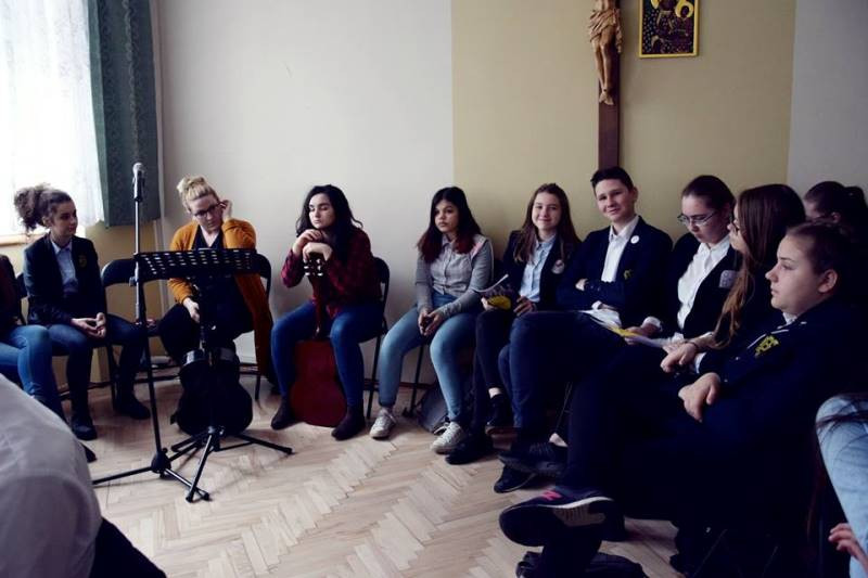 Podziękowanie za rekolekcje w Katolickiej Szkole Księży Pallotynów