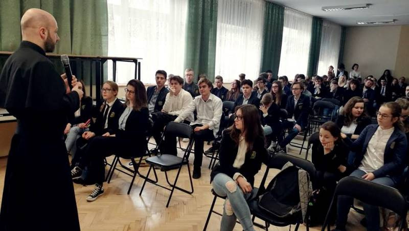 Podziękowanie za rekolekcje w Katolickiej Szkole Księży Pallotynów